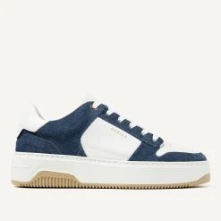 DAMES Nubikk Basket Court Denim Sneakers Voor Dames