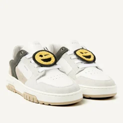 Nubikk Basket Court JR Wit Grijze Sneakers Voor Kids