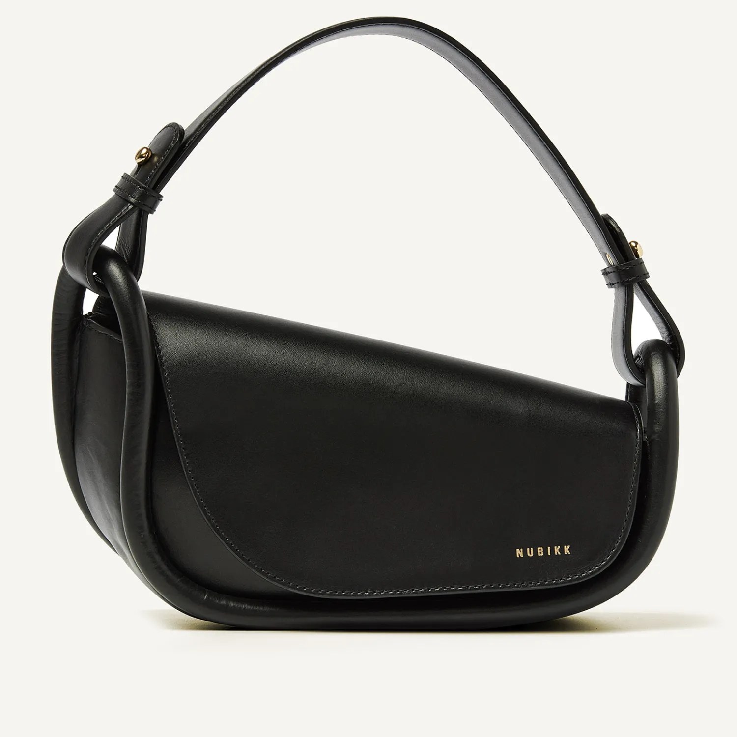 DAMES Nubikk Bobby Bag Zwarte Tas Voor Dames