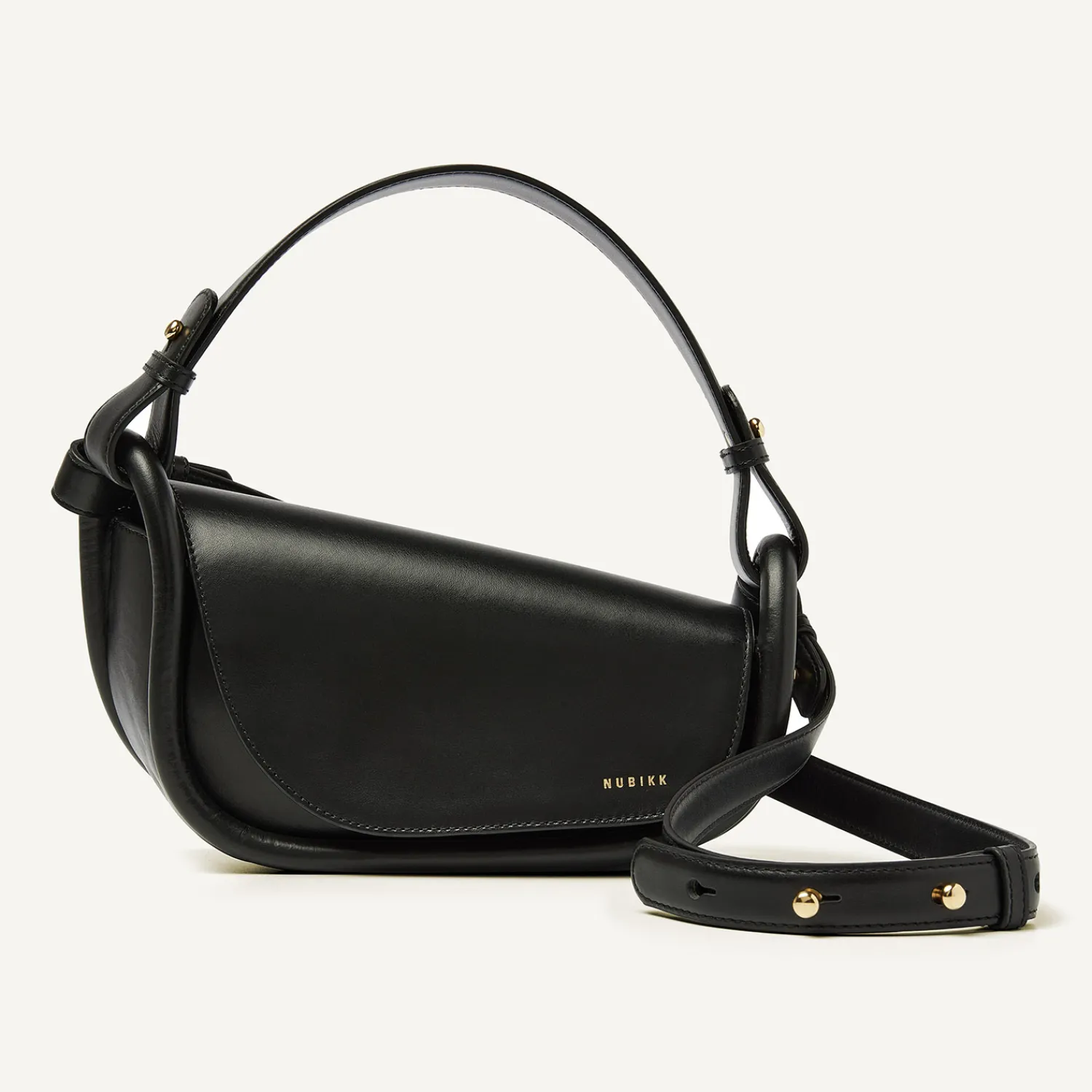 DAMES Nubikk Bobby Bag Zwarte Tas Voor Dames