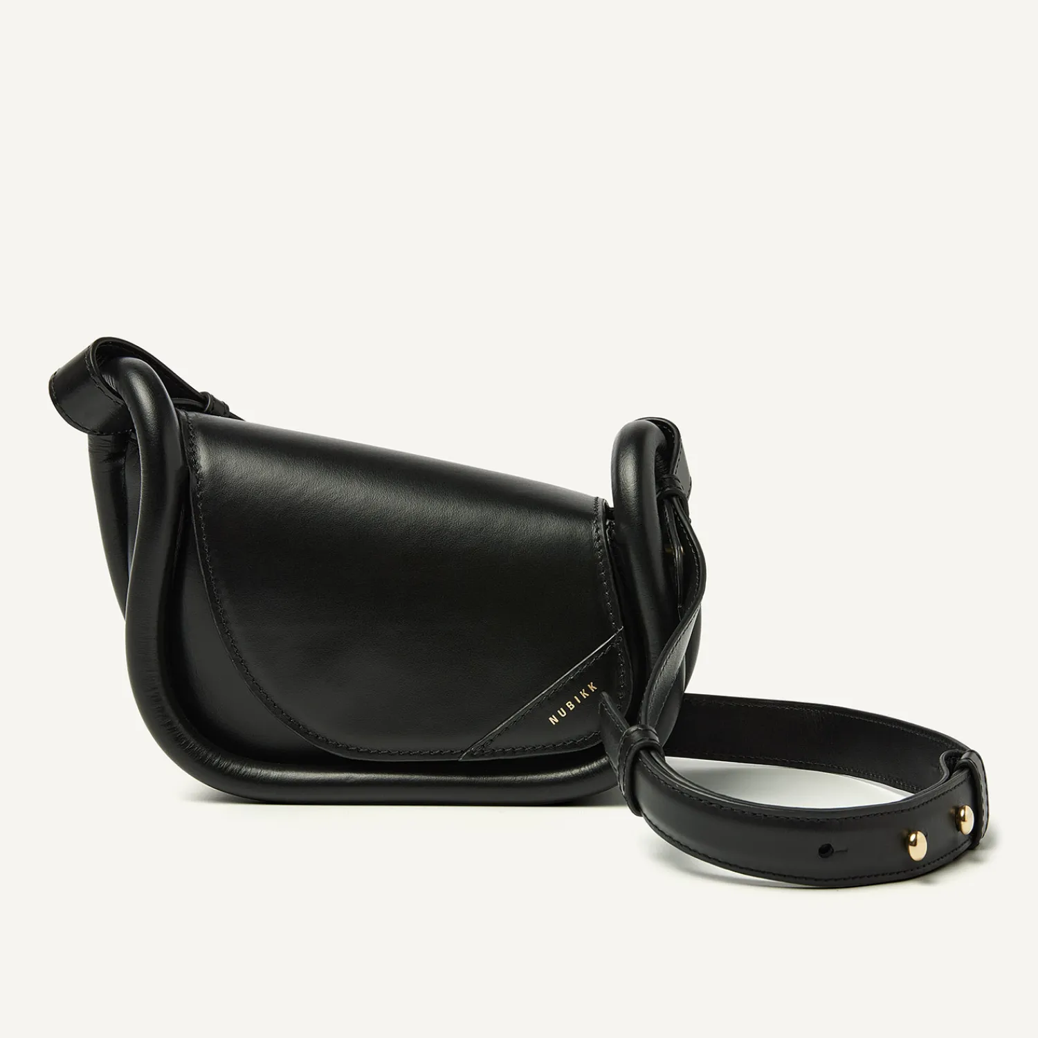 DAMES Nubikk Bobby Mini Bag Zwarte Tas Voor Dames