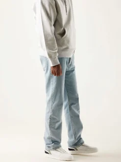 Heren Nubikk Cliff Cane Wit Blauwe Sneaker Voor Heren