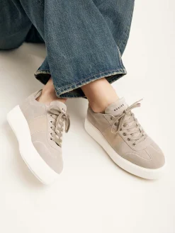 DAMES Nubikk Elise Wing Beige Sneakers Voor Dames
