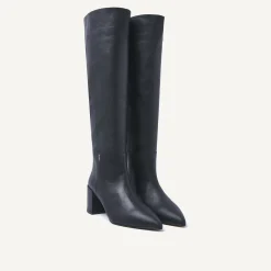 DAMES Nubikk Isa Bella Zwarte Boots Voor Dames