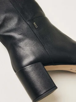 DAMES Nubikk Isa Bella Zwarte Boots Voor Dames