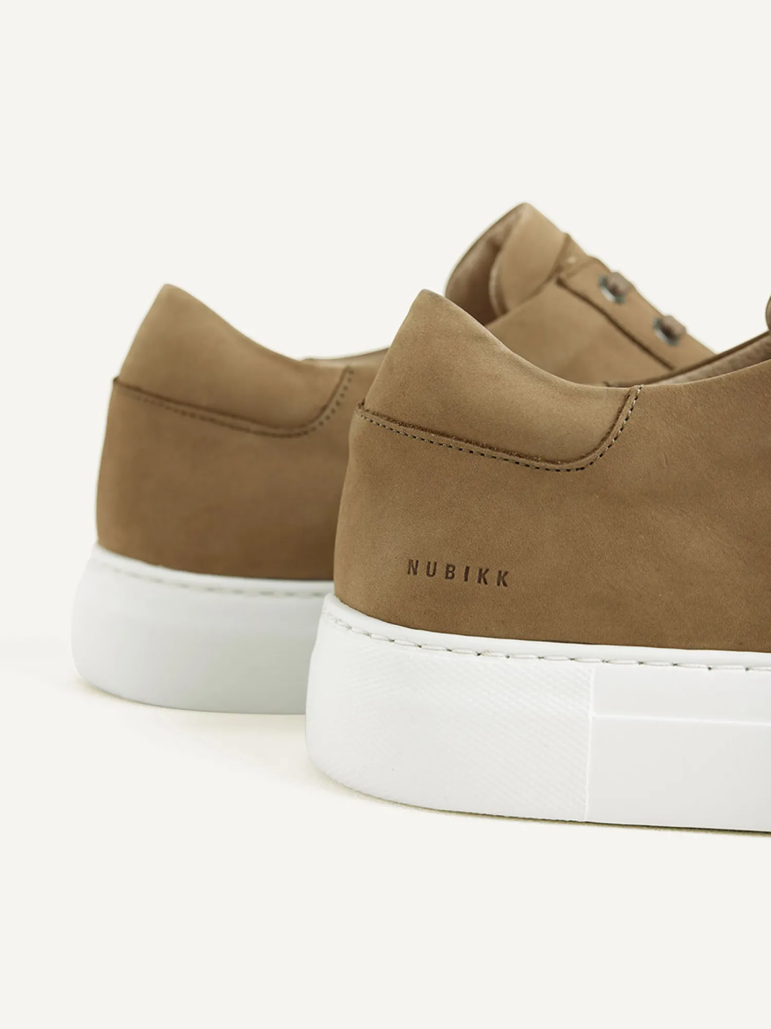 Heren Nubikk Jagger Pure Bruine Sneakers Voor Heren