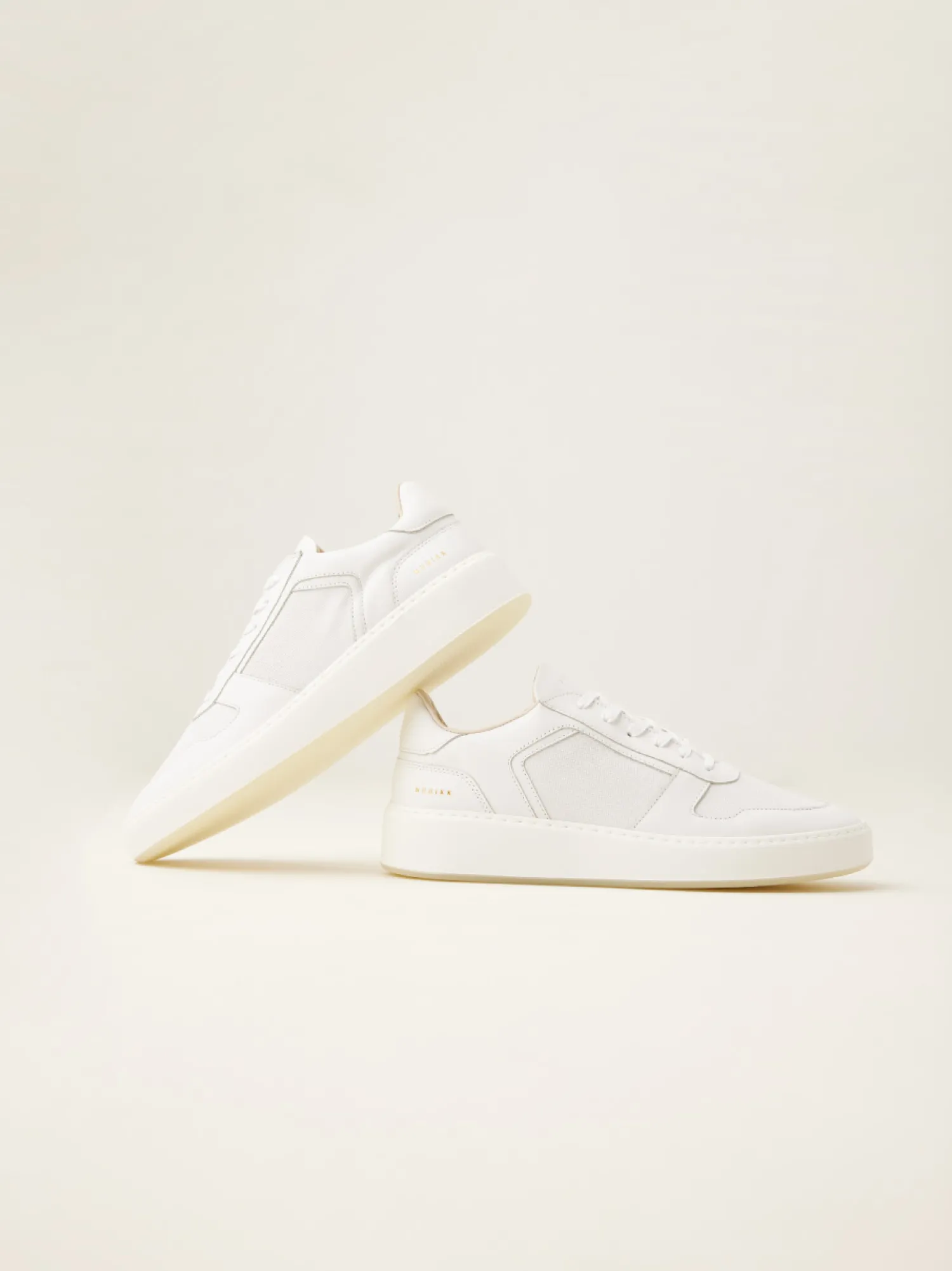 Heren Nubikk Jiro Luca Witte Sneakers Voor Heren