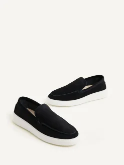 Heren Nubikk Jiro Mio Blauwe Loafers Voor Heren