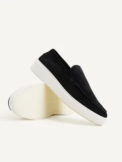 Heren Nubikk Jiro Mio Blauwe Loafers Voor Heren