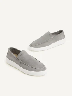 Heren Nubikk Jiro Mio Lichtgrijze Loafers Voor Heren