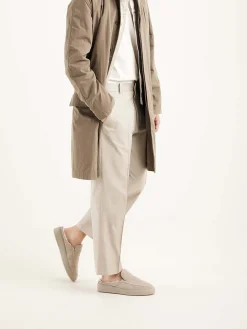 Heren Nubikk Jiro Mulo Fur Beige Slippers Voor Heren