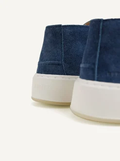DAMES Nubikk Jiro Sua Denim Suede Loafers For Women