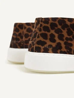 DAMES Nubikk Jiro Sua Leopard Suede Loafers For Women