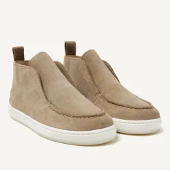 Nubikk Jiro Suo K Taupe Loafers Voor Kids