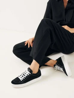 DAMES Nubikk Jolie Tora Zwarte Sneakers Voor Dames