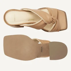 DAMES Nubikk Lana Twist Beige Sandalen Voor Dames