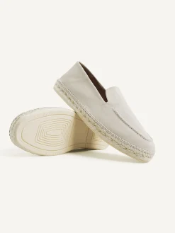 Heren Nubikk Mr Sanchez Off White Espadrilles Voor Heren