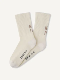 Heren Nubikk Nova Beige Sokken Voor Heren