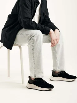 Heren Nubikk Oberon Reese Zwarte Sneakers Voor Heren