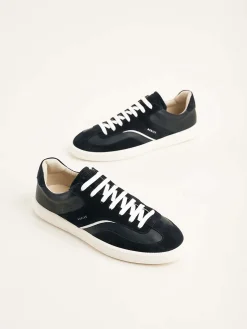 Heren Nubikk Ray Owen Donkerblauwe Sneakers Voor Heren