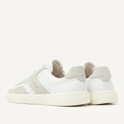 DAMES Nubikk Ray Owen Wit Grijze Sneakers Voor Dames