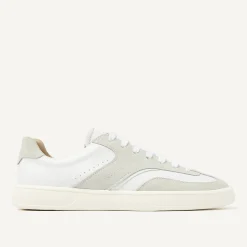 Heren Nubikk Ray Owen Wit Grijze Sneakers Voor Heren