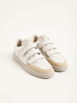 DAMES Nubikk Ray Straps Beige Sneakers Voor Dames