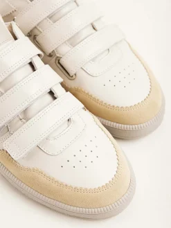 DAMES Nubikk Ray Straps Beige Sneakers Voor Dames