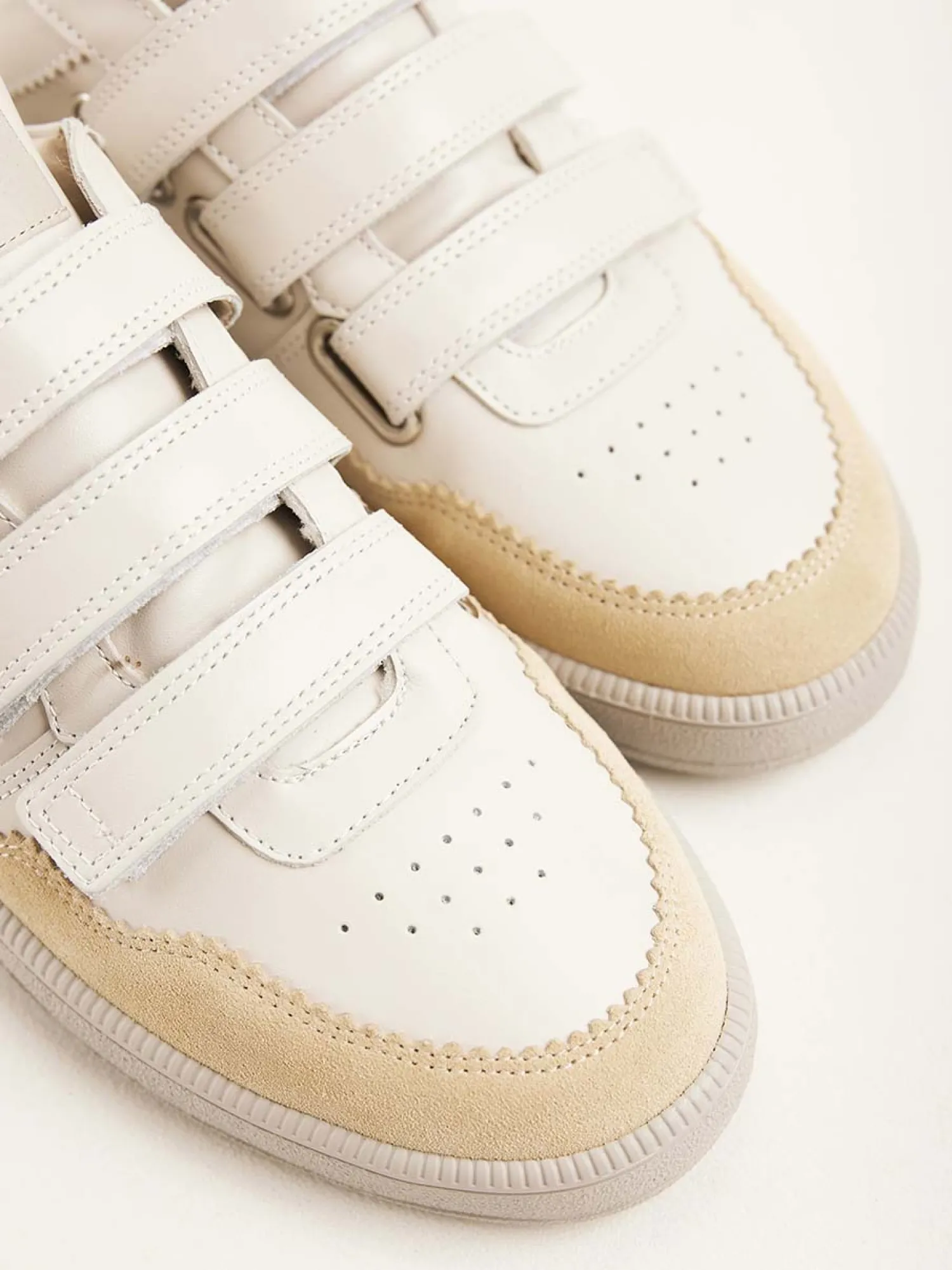 DAMES Nubikk Ray Straps Beige Sneakers Voor Dames