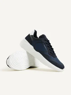 Heren Nubikk Roque Road Curl Donkerblauwe Sneakers Voor Heren