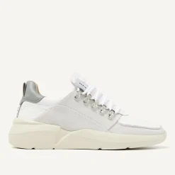 Heren Nubikk Roque Roman Witte Combi Sneakers Voor Heren