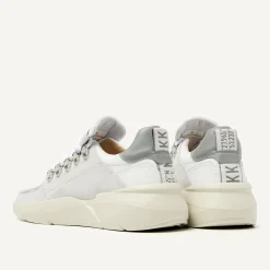 Heren Nubikk Roque Roman Witte Combi Sneakers Voor Heren
