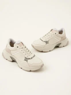 DAMES Nubikk Ross Jaden Beige Sneakers Voor Dames