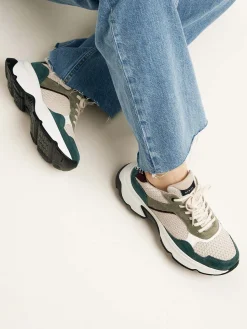 DAMES Nubikk Ross Jaden Donkergroene Sneakers Voor Dames