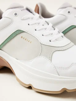 DAMES Nubikk Ross Jaden Witte Sneakers Voor Dames