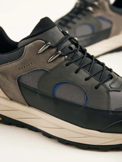 Heren Nubikk Terra Trek Donkergrijze Sneakers Voor Heren