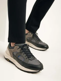 Heren Nubikk Terra Trek Donkergrijze Sneakers Voor Heren