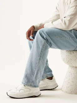 Heren Nubikk Terra Trek Witte Sneakers Voor Heren