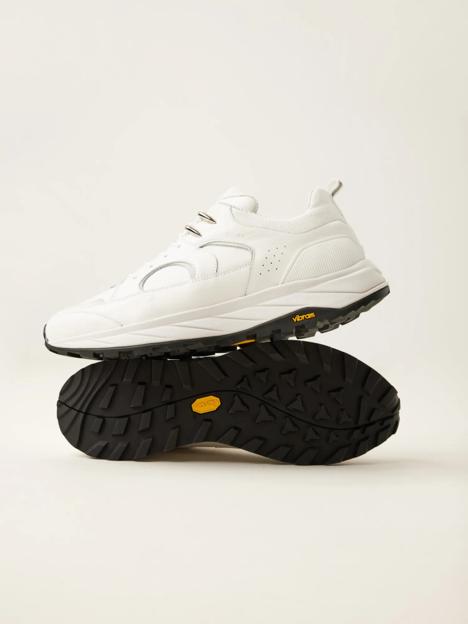 Heren Nubikk Terra Trek Witte Sneakers Voor Heren