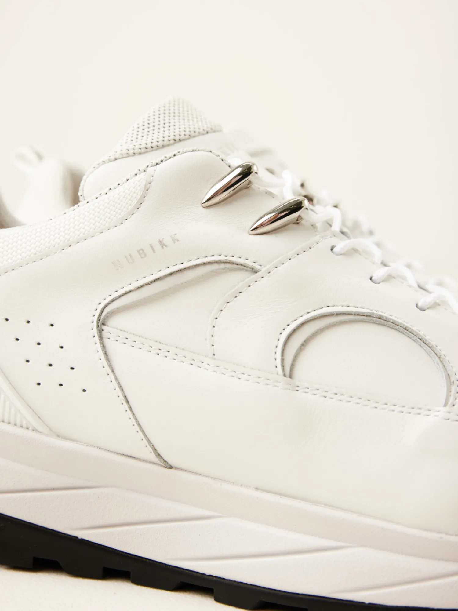 Heren Nubikk Terra Trek Witte Sneakers Voor Heren