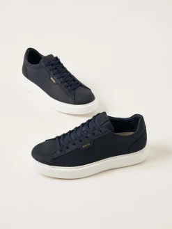 Heren Nubikk Vince Tora Donkerblauwe Sneakers Voor Heren