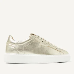 DAMES Nubikk Vince Tora Gouden Sneakers Voor Dames