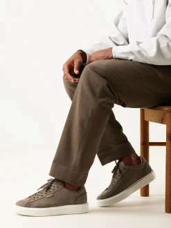 Heren Nubikk Vince Tora Groene Sneakers Voor Heren