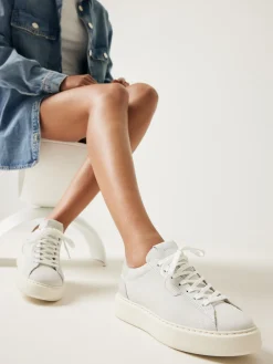 DAMES Nubikk Vince Tora Off White Sneaker Voor Dames