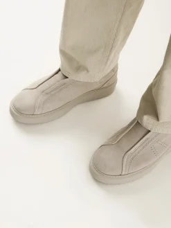 Heren Nubikk Vince Viggo Beige Suede Sneakers Voor Heren